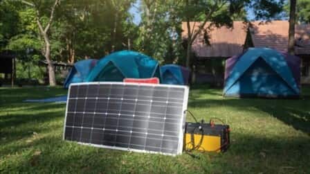 How To Set Up Camping Solar Panels With Inverter
