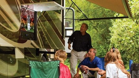 How To Watch Tv While Camping